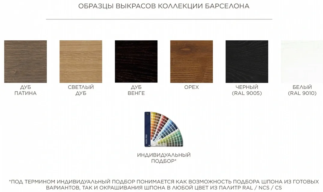 Возможные отделки для буфета WoodRooms Барселона
